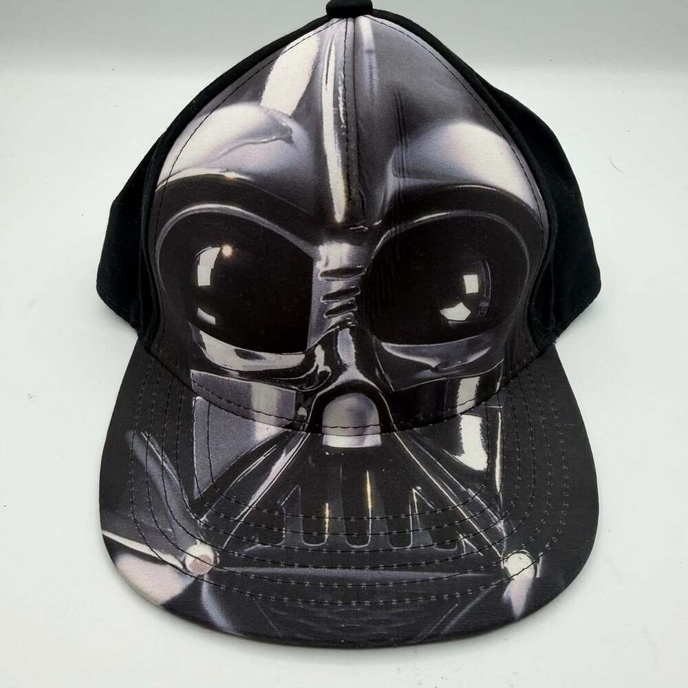 Star Wars Darth Vader Snapback Hat Cap Black Graphic